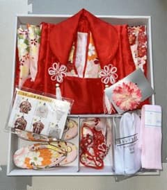 七五三　三歳女の子セット一式のサムネイル