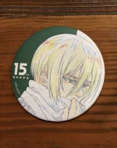 MAPPA 15th Attack Titan Can badge Mikasa