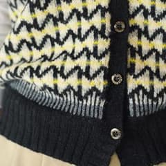 ミクニッツ ベスト 完成品  編み図付きのサムネイル