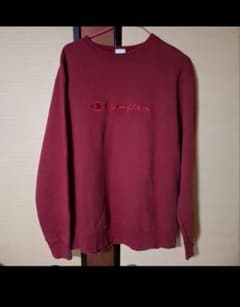 Champion 赤 スウェット　00sのサムネイル