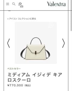 Valextra ヴァレクストラ イジィデ ハンドバッグ