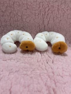 むっちり幼虫ぬいぐるみ 2個セット　5のサムネイル