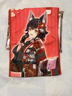 ホロライブ 大神ミオ ホロライブゲーマーズ×極楽湯 マフラータオルのサムネイル