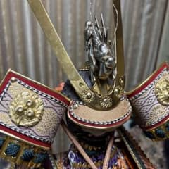 五月人形 上原玉鳳 鎧兜 鎧武者 5月人形 武士 武将 甲冑 五月人形 鎧兜 上原玉鳳作 - メルカリ
