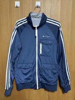 adidas トラックジャケット ネイビーのサムネイル