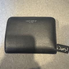 ザ*フ様 【本日限定】SAINT LAURENT ブラック 二つ折り財布のサムネイル