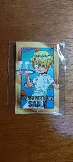 【非売品】ワンピース 東京ワンピースタワー バースデーカード 他 ロー ① 東京ワンピースタワー】10月はローのバースデイ！記念のグッズが登場