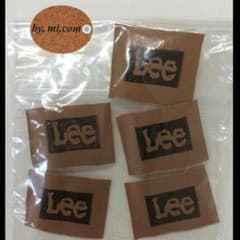 フェイクレザー タグ LEE 5枚セットのサムネイル