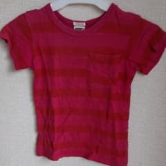 ボーダーTシャツ　120  女の子　No.12のサムネイル