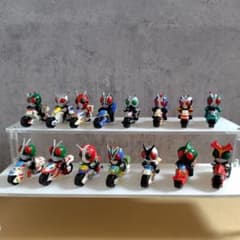【ユタカ】ポケットヒーローシリーズ　ライダーマシン5 15体セットのサムネイル