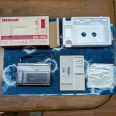 National RQ-342 ミニカセットレコーダー 本体 - メルカリ
