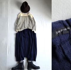 ♡パドカレ♡サルエルパンツ　美品 楽天市場】【2025秋冬新作】pas de calais パドカレ マテリアルMIX