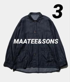 MAATEE&SONS DENIM SHIRTS JACKET 26SS 3 - メルカリ