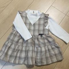 専用⭐︎プティマイン チェックフリルチュニックのサムネイル