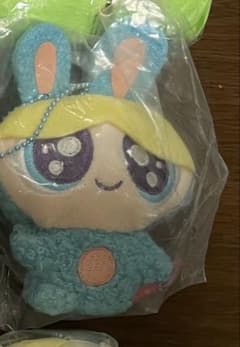 파워 퍼프 걸스 오메메 반짝이 봉제인형 버블스