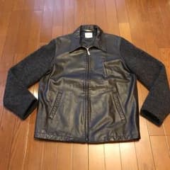 モレスキーワン様専用      カールヘルム 牛革 レザージャケット スタジャンのサムネイル