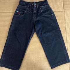 古着デニム クロップドパンツ インディゴのサムネイル