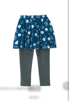 Sumikkogurashi Fleece-lined Skirt/Leggings, 100cm, Belle Maison
