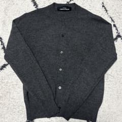 tricot COMME des GARÇONS カーディガン ウール グレー - メルカリ