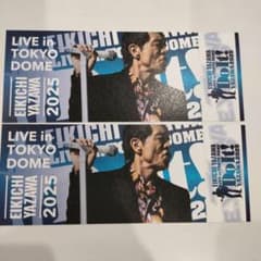 矢沢永吉11月8日(土)東京ドームメモリアルチケット2枚 - メルカリ