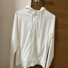 UVカットパーカー ホワイトのサムネイル