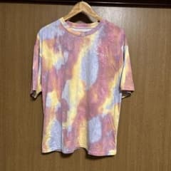 タイダイ柄 半袖Tシャツ "OF DAY" 刺繍のサムネイル