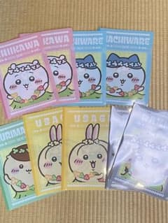 セブンイレブンコラボちいかわ クリアファイル 5種セット　9枚のサムネイル