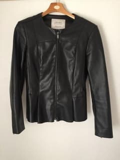 ZARA フェイクレザージャケット お値下げ！のサムネイル