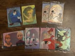 ディズニーウエハース　8枚セットのサムネイル