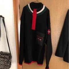 tommy hilfiger ハーフジップセーター 90sのサムネイル