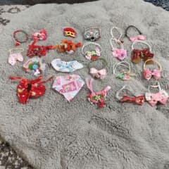 犬用 ヘアアクセサリー 22点セットのサムネイル