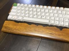 レジン＋無垢材 GH60互換？メカニカルキーボード　自作キーボード レジン＋無垢材 GH60互換？メカニカルキーボード 自作キーボード