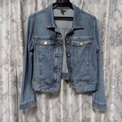H&M DIVIDED デニムジャケット ジップアップのサムネイル