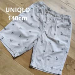 UNIQLO ハーフパンツ 140cm ユニクロ　綿 ベージュのサムネイル