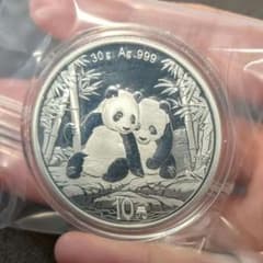 2026年 中華人民共和国 パンダ銀貨 1枚 銀貨 30g 1オンス - メルカリ