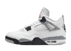 NIKE AIR JORDAN 4 ホワイト セメントのサムネイル