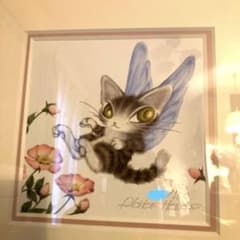 【新品⭐︎箱付】池田あきこ　ダナン、妖精になる　絵本表紙　限定150 版画ジクレー 新品⭐︎箱付】池田あきこ ダナン、妖精になる 絵本表紙 限定150 版画