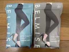 BELMISE 着圧スリムレギンス LL 2色セットのサムネイル