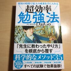 最短の時間で最大の成果を手に入れる 超効率勉強法のサムネイル