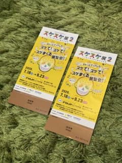 スケスケ展2 招待券 2枚セットのサムネイル