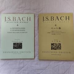 J.S.バッハ インヴェンションとシンフォニー 楽譜のサムネイル