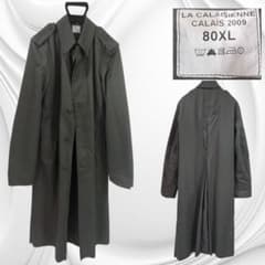 新品　ヴィンテージ フランス軍 ミリタリー ステンカラー　ロング　コートのサムネイル
