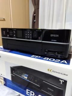 EPSON Colorio EP-802A インクジェットプリンター ジャンク - メルカリ