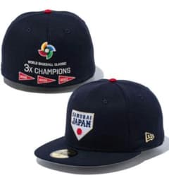 NEW ERA WBC　2026　貴重な3チャンピオン　サイズ７　３／８
