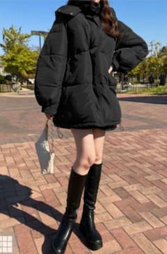 GRL フード2Wayミドル丈ダウンコートのサムネイル