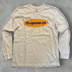 名作】 Supreme Ripple LS Tee White M - メルカリ
