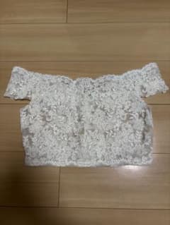 ウィズアホワイト　WITH A WHITE オフシェルダーボレロ13号 ウィズアホワイト WITH A WHITE オフシェルダーボレロ13号 - メルカリ