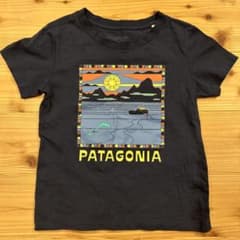 PATAGONIA 海と山の風景 Tシャツ 110cm【値下げしました】のサムネイル