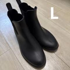 JOUJOU LIERサイドゴアラバーブーツ Lブラックのサムネイル