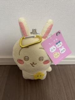 ちいかわ うさぎ がま口 ポーチ ぬいぐるみのサムネイル